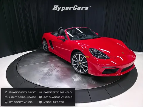 2021 Porsche Boxster T