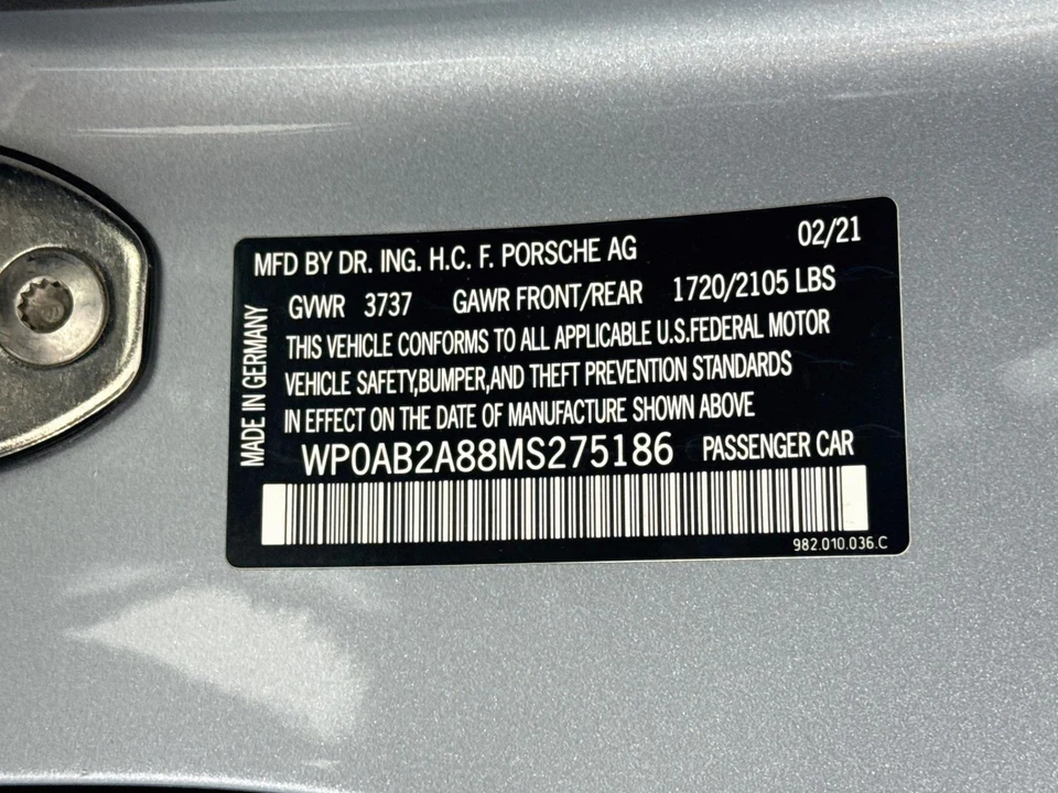 2021 Porsche 718 Cayman S - Image 31 of 31