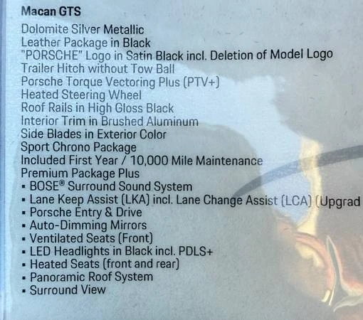 2021 Porsche Macan GTS - Image 14 of 14