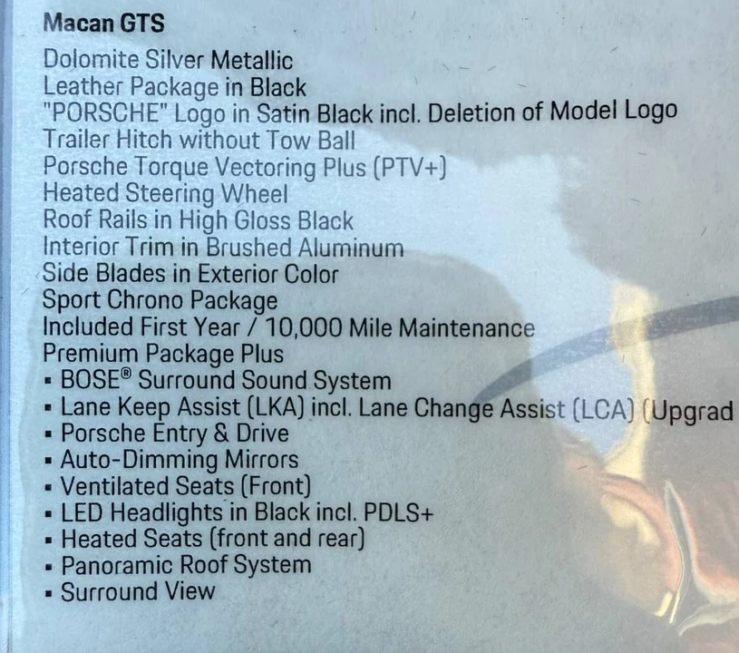 2021 Porsche Macan GTS - Image 13 of 13