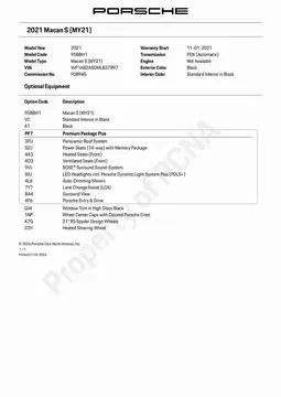 2021 Porsche Macan S