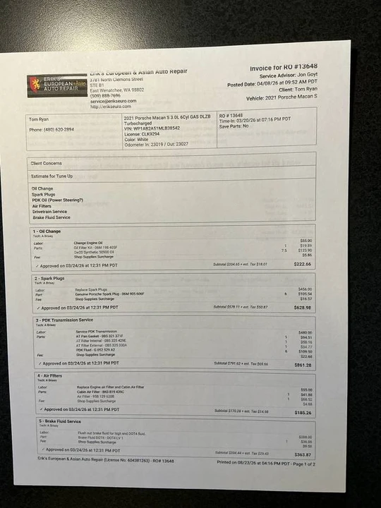 2021 Porsche Macan S - Image 10 of 10