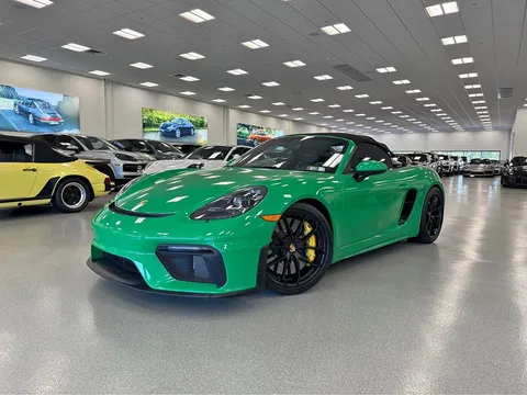 2021 Porsche 718 Spyder Convertible 2D