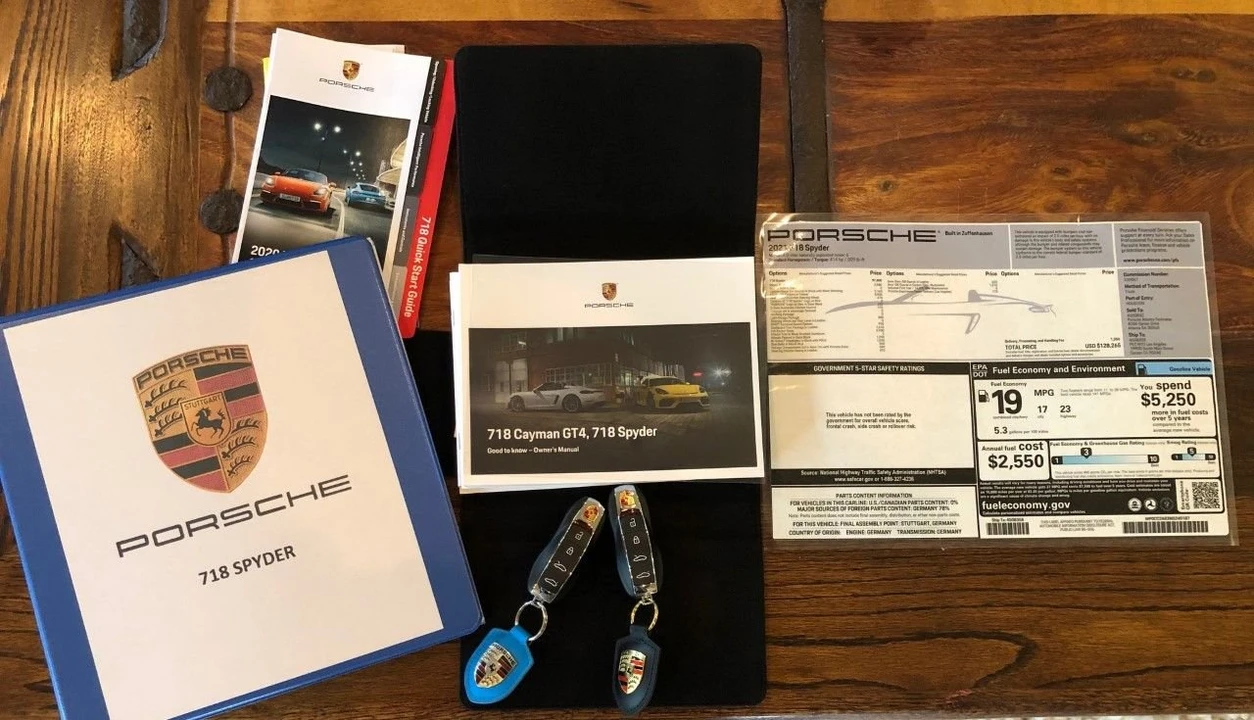 2021 Porsche 718 Boxster Spyder - Image 21 of 21