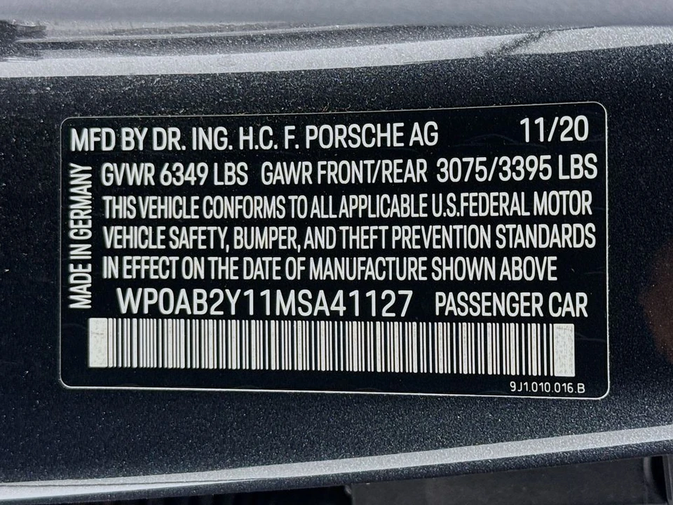 2021 Porsche Taycan 4S - Image 12 of 12