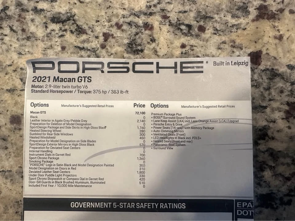 2021 Porsche Macan GTS - Image 9 of 9