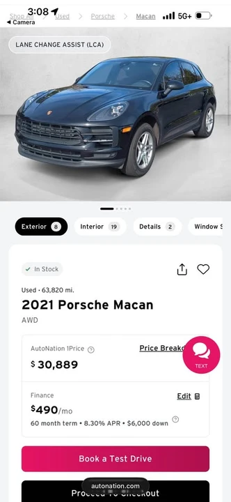2021 Porsche Macan - Image 3 of 7