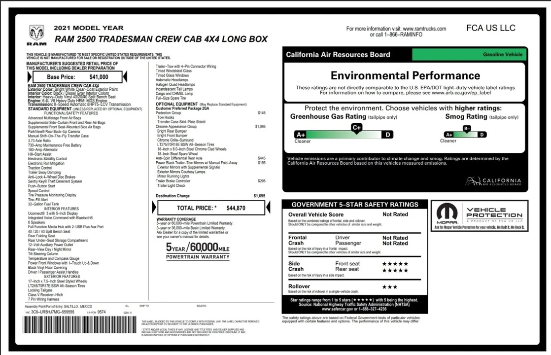 2021 Ram 2500 - Image 4 of 12