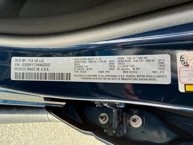 2021 Ram 1500 2nd Gen - Image 31 of 31