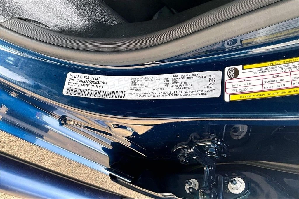 2021 Ram 1500 2nd Gen - Image 31 of 31