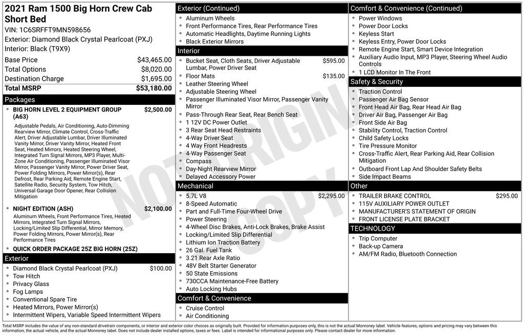 2021 Ram 1500 2nd Gen - Image 4 of 31