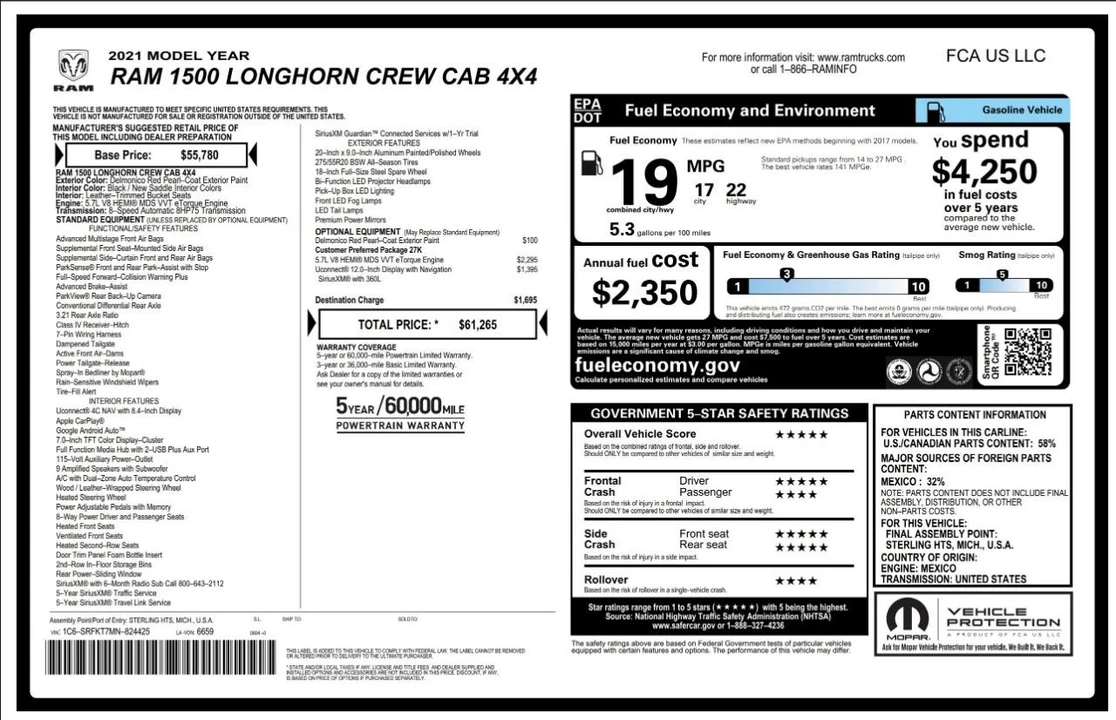 2021 Ram 1500 2nd Gen - Image 4 of 12