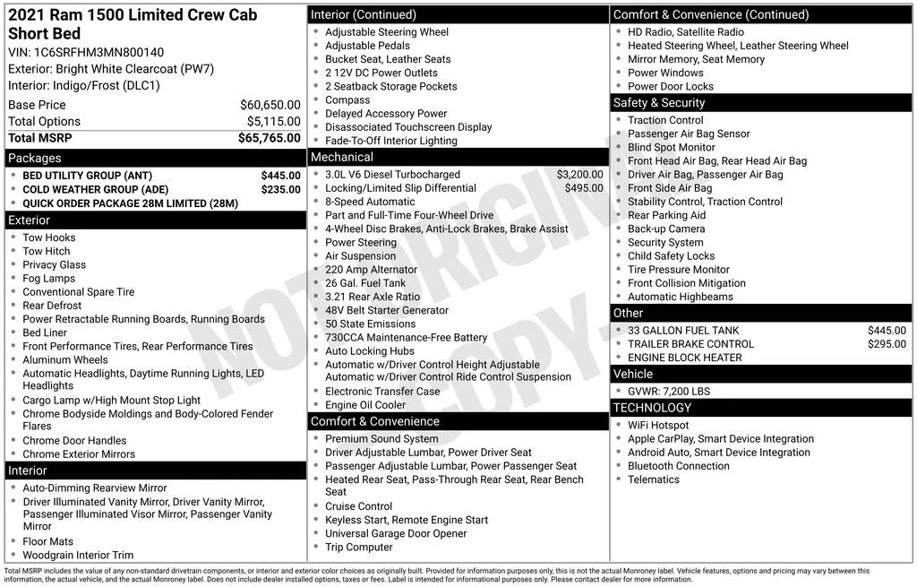 2021 Ram 1500 2nd Gen - Image 6 of 12