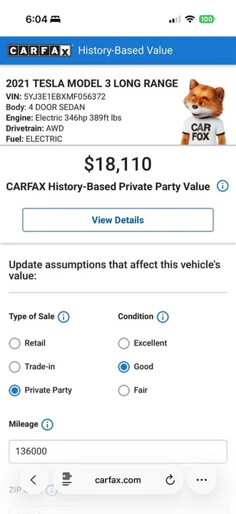 2021 Tesla Model 3 - Image 12 of 19