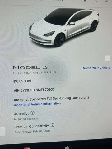 2021 Tesla Model 3 - Image 8 of 8