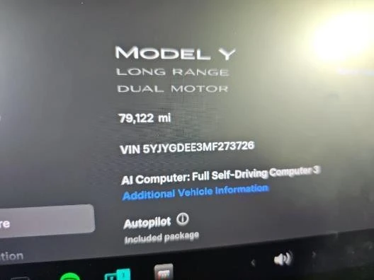 2021 Tesla Model Y - Image 5 of 6