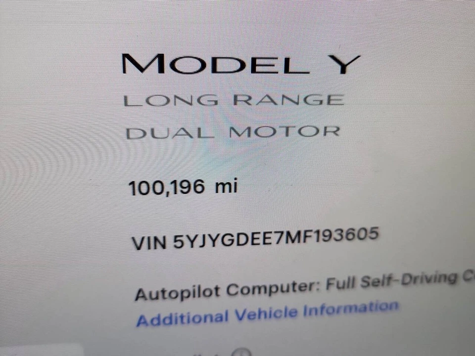 2021 Tesla Model Y - Image 6 of 7