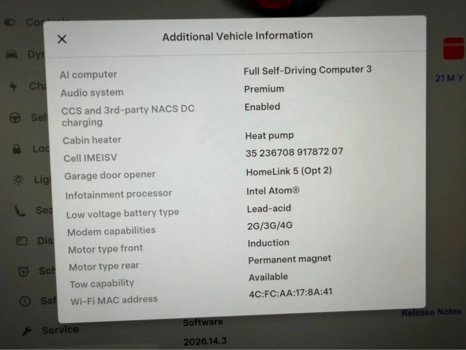 2021 Tesla Model Y - Image 13 of 14