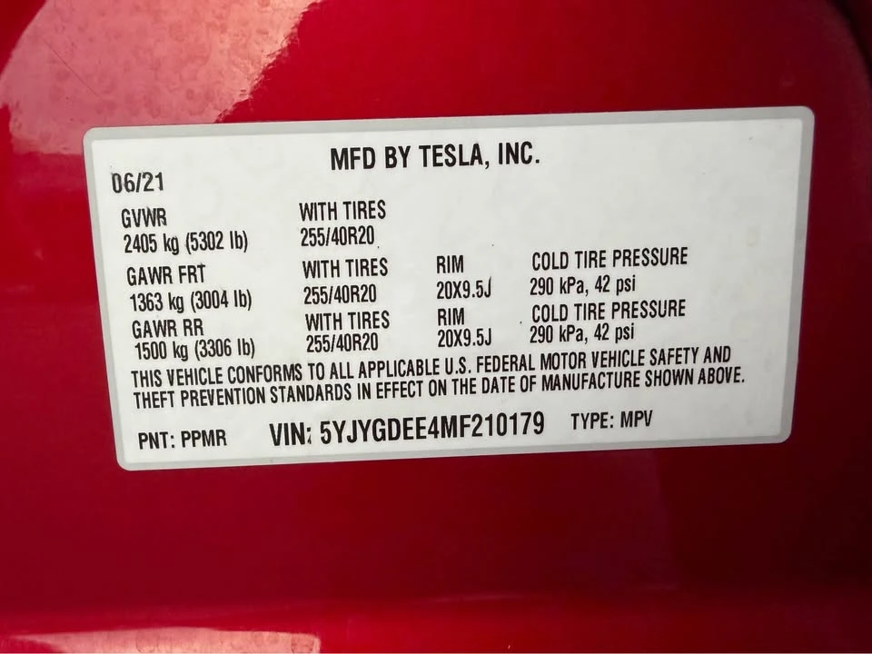 2021 Tesla Model Y - Image 9 of 14