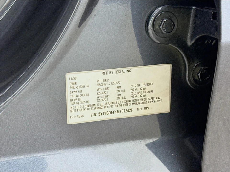 2021 Tesla Model Y Performance - Image 14 of 14