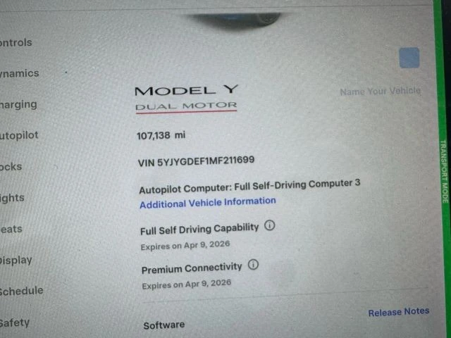 2021 Tesla Model Y Performance - Image 4 of 9