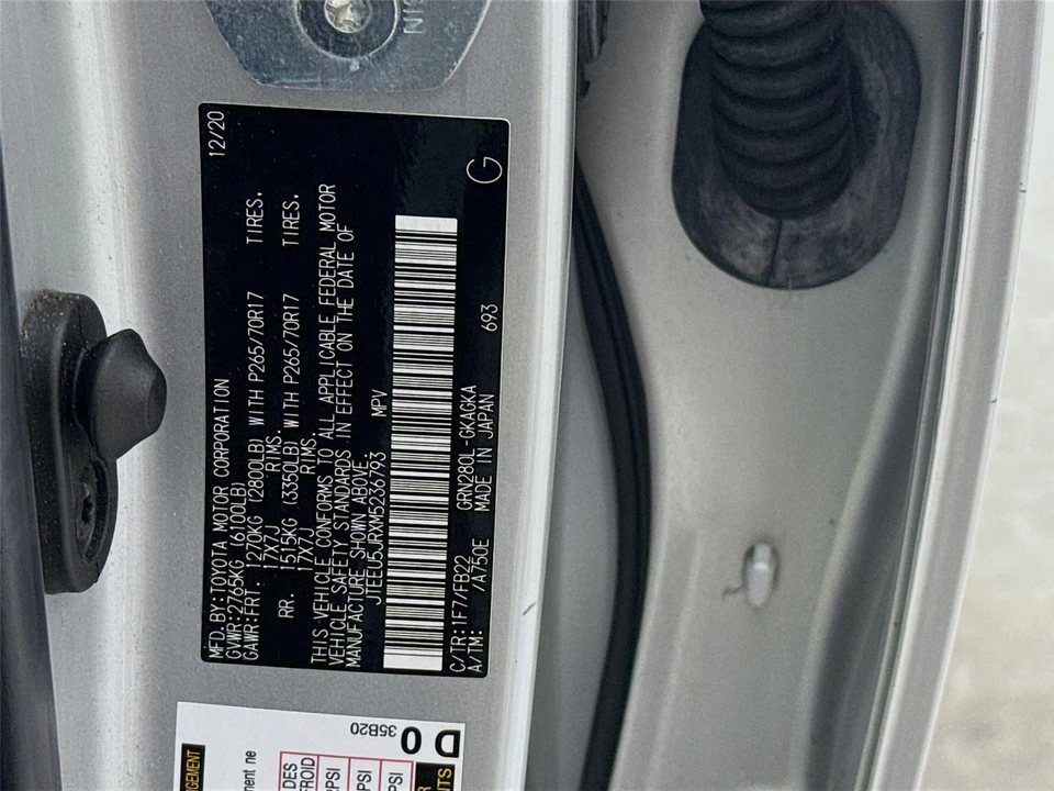 2021 Toyota 4Runner 5th Gen - Image 14 of 14