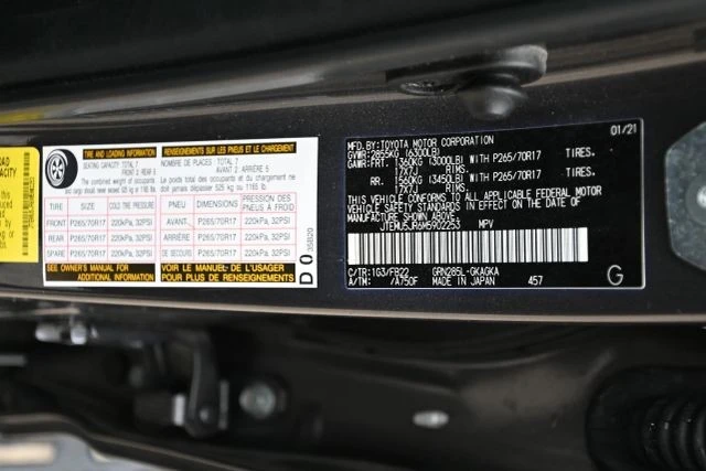 2021 Toyota 4Runner 5th Gen - Image 18 of 18