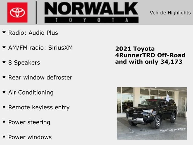 2021 Toyota 4Runner 5th Gen - Image 10 of 12