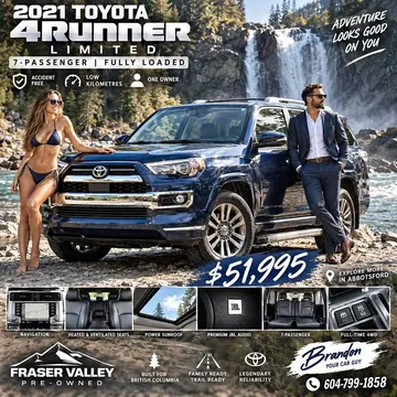 2021 Toyota 4Runner Limited