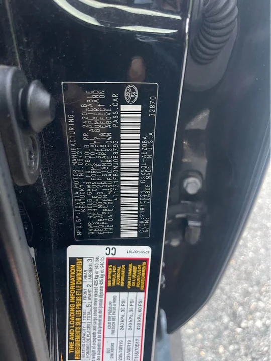 2021 Toyota Avalon 5th Gen - Image 16 of 17