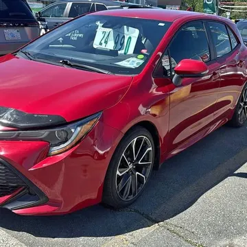 2021 Toyota Corolla Hatchback SE Upgrade