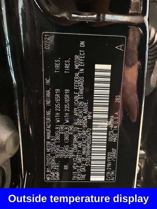 2021 Toyota Highlander - Image 12 of 12
