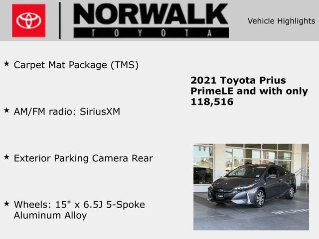 2021 Toyota Prius 4th Gen - Image 10 of 21