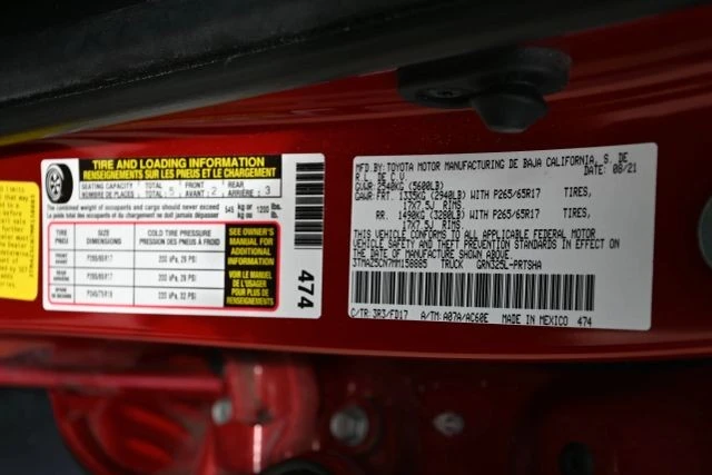 2021 Toyota Tacoma 3rd Gen - Image 18 of 18