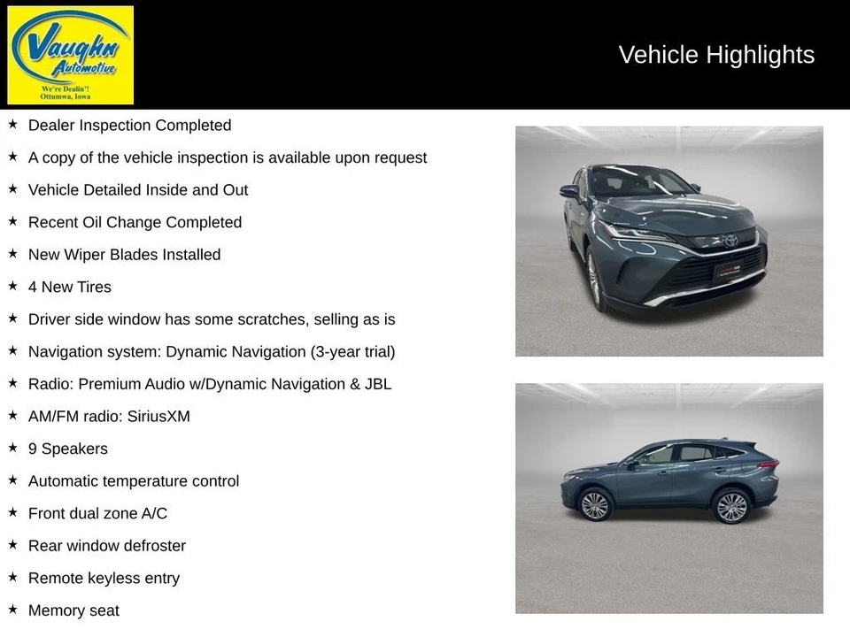 2021 Toyota Venza - Image 2 of 12