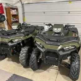 2021 Polaris ATV with Trailer