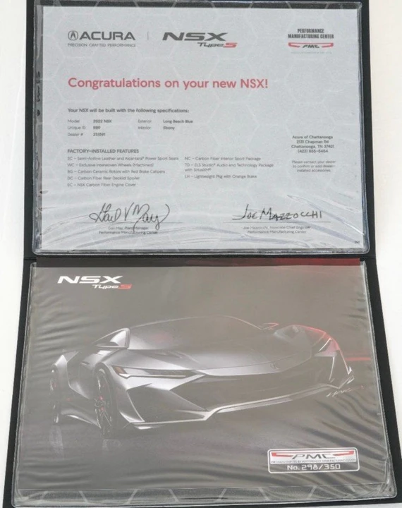 2022 Acura NC1 NSX - Image 12 of 20