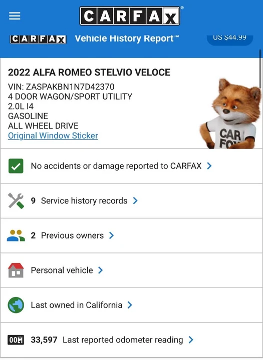 2022 Alfa Romeo Stelvio - Image 8 of 8
