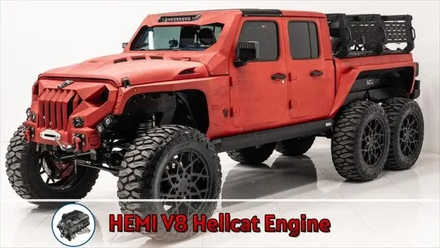 2022 Apocalypse Hellfire 6X6 850 Horsepower - Portal Axles