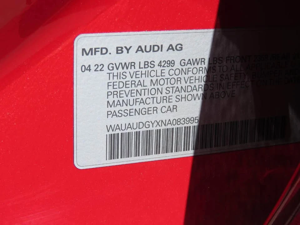 2022 Audi 8Y A3 - Image 8 of 13