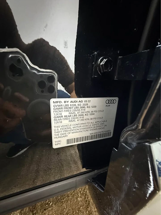 2022 Audi F3 Q3 - Image 10 of 11
