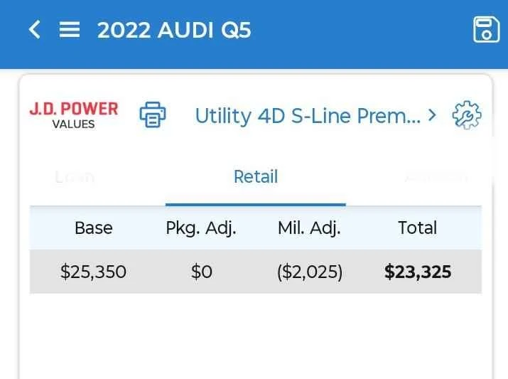 2022 Audi FY Q5 - Image 10 of 12