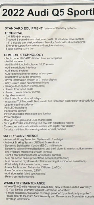 2022 Audi FY Q5 - Image 3 of 24