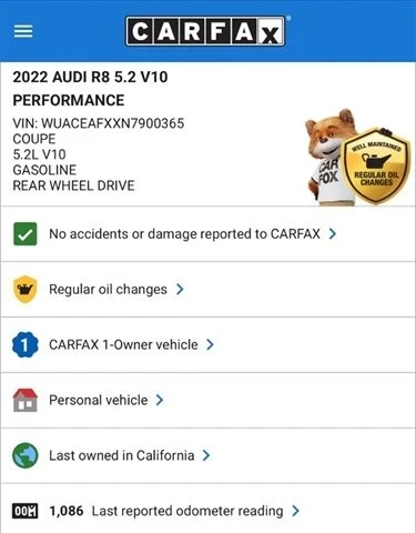 2022 Audi 4S R8 - Image 6 of 12