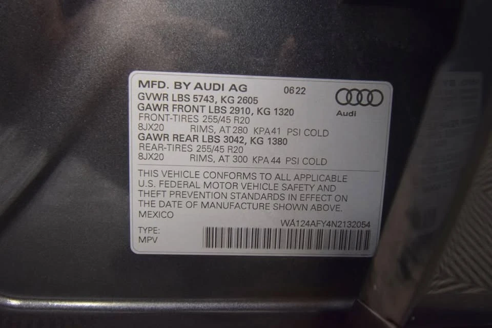 2022 Audi FY SQ5 - Image 18 of 19