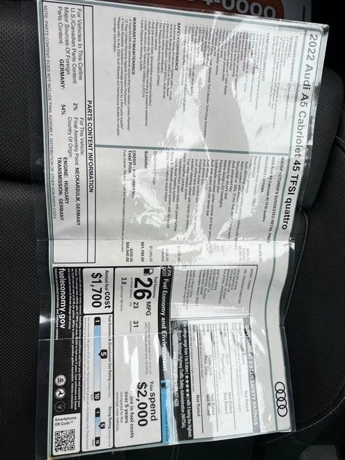 2022 Audi B9 A5 - Image 15 of 18