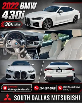 2022 BMW 4 Series 430i Coupe