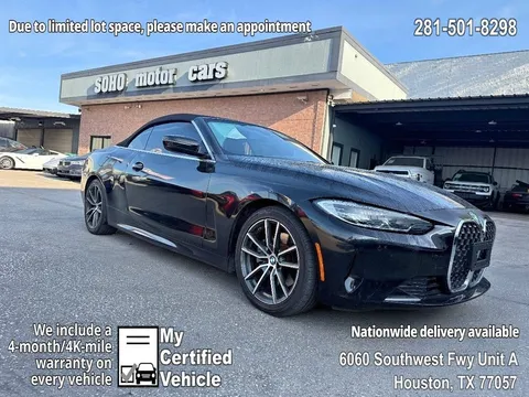 2022 BMW 4 Series 430i Convertible