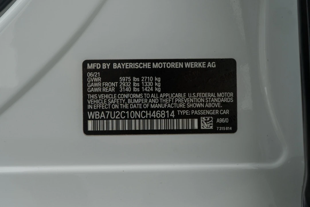 2022 BMW Alpina B7 - Image 21 of 21
