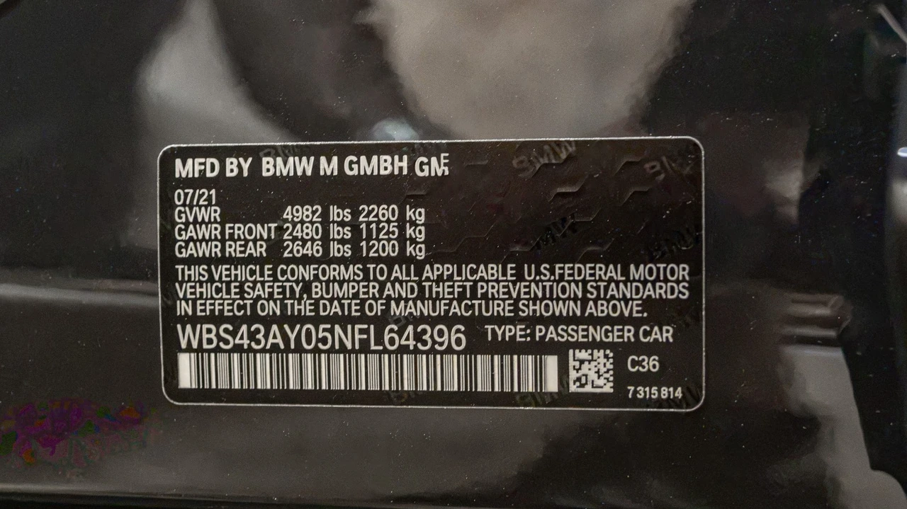 2022 BMW G80 M3 Sedan - Image 31 of 31
